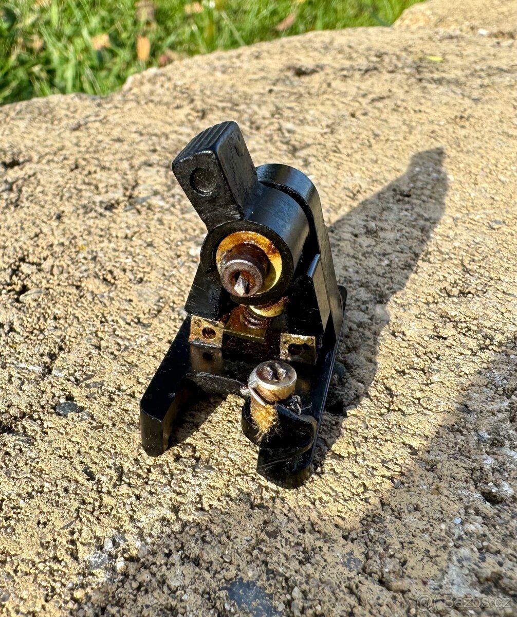 Jawa perak FJ, ČZ 125 B T - hliníkový přepínač - 14