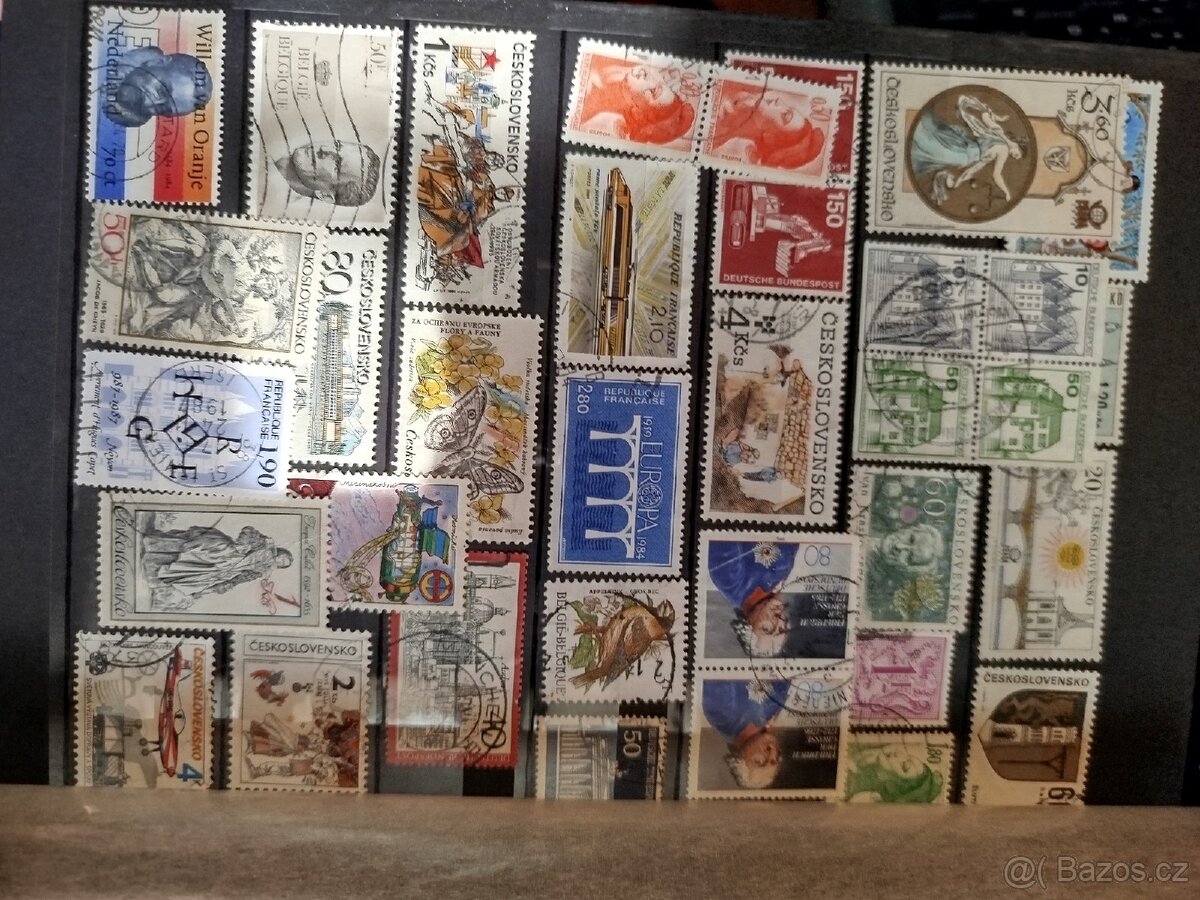 6x Album se známkami z celého světa - 14