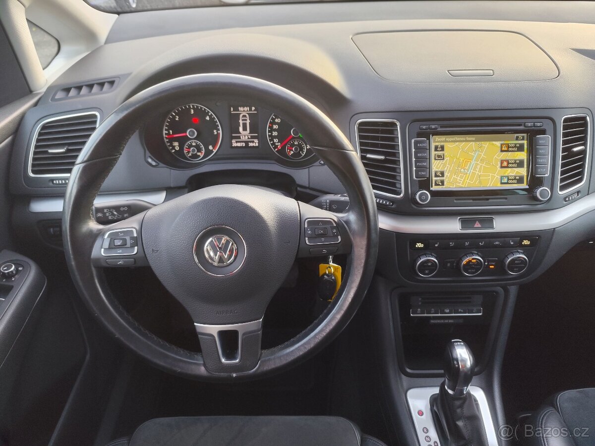 VW Sharan Comfortline 2.0TDI.125kw.DSG.R.V.12/2012.STK Nová - 14