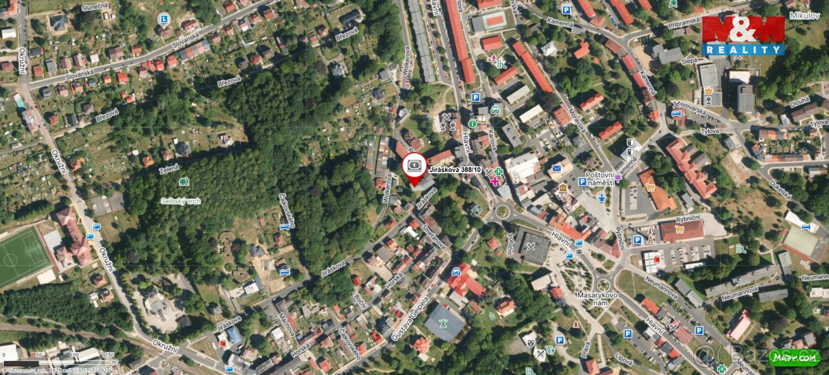 Pronájem bytu 2+1 v Aši, ul. Jiráskova - 14