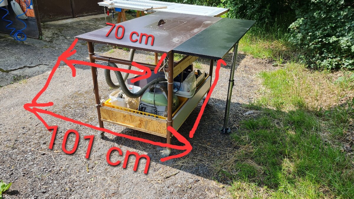 Prodám víceúčelovou stolní pilu domácí výroby - 14