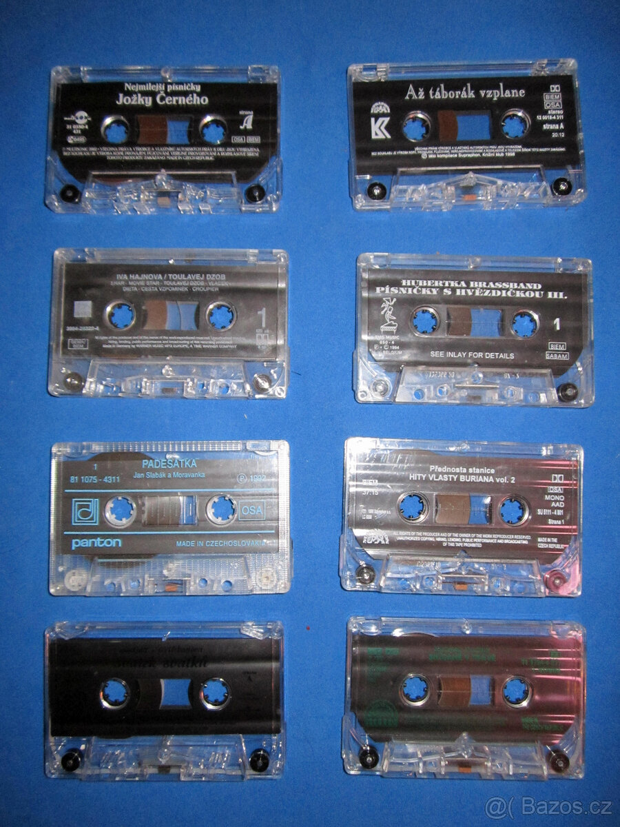 České, pop, a country audiokazety - 14