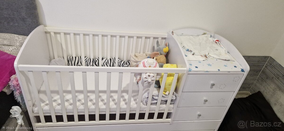 Kombinovaná postýlka - 14