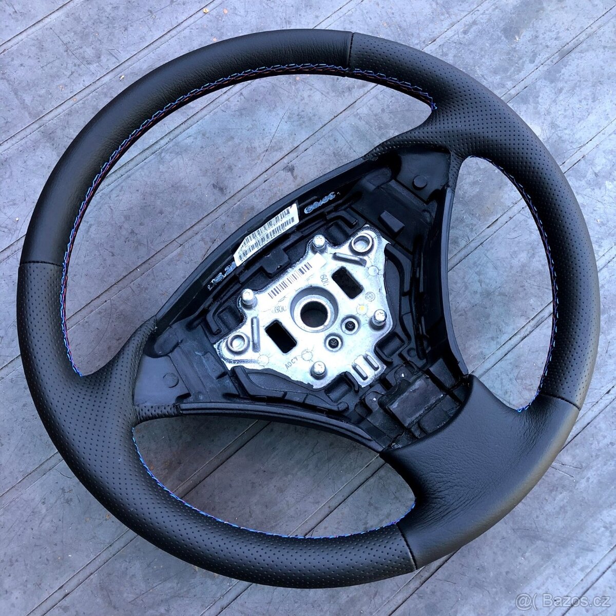 Bmw 5 E60, E61 nový kožený volant - 14