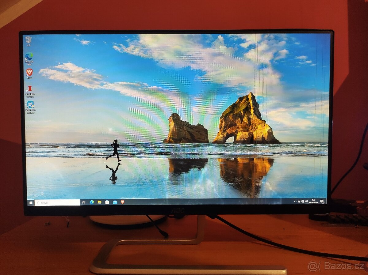 Monitory, kabelaže, diody, 13x Základní deska, notebook - 14