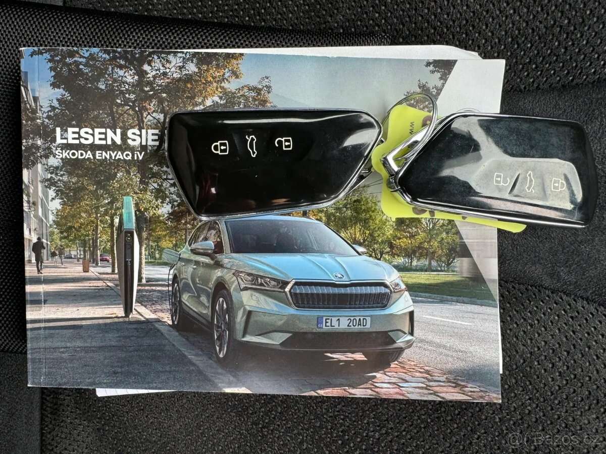 Škoda Enyaq 80 Sportline 150kw/matrix/tepelko/kamera/Kessy - 14