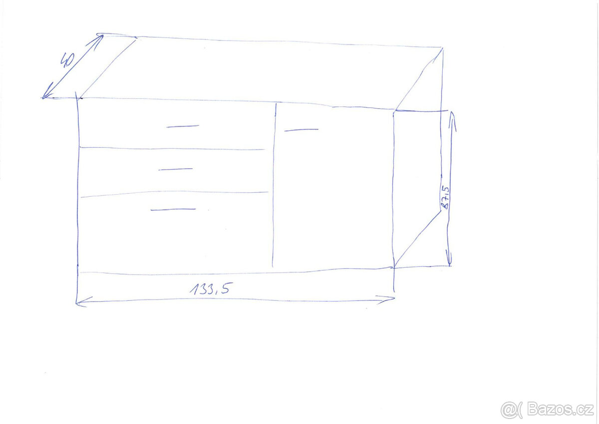 Obývací stěna SCONTO ZINGARO + komoda ZINGARO - 14