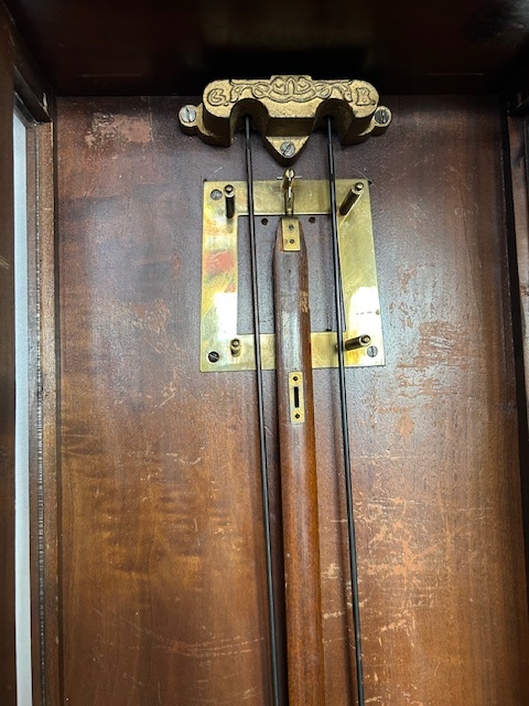 Třízávažové hodiny vídeňské baroko Gustav Becker. - 14