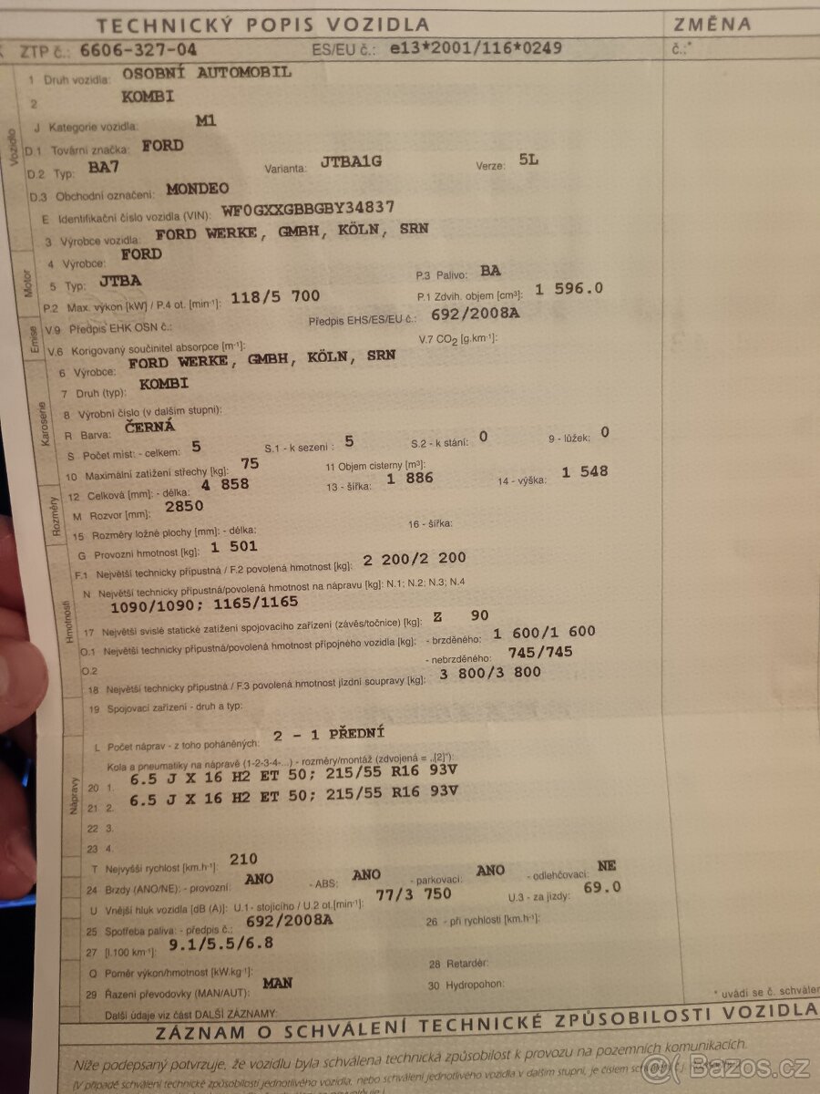 Ford Mondeo 1.6 ecoboost r.2011 - 14
