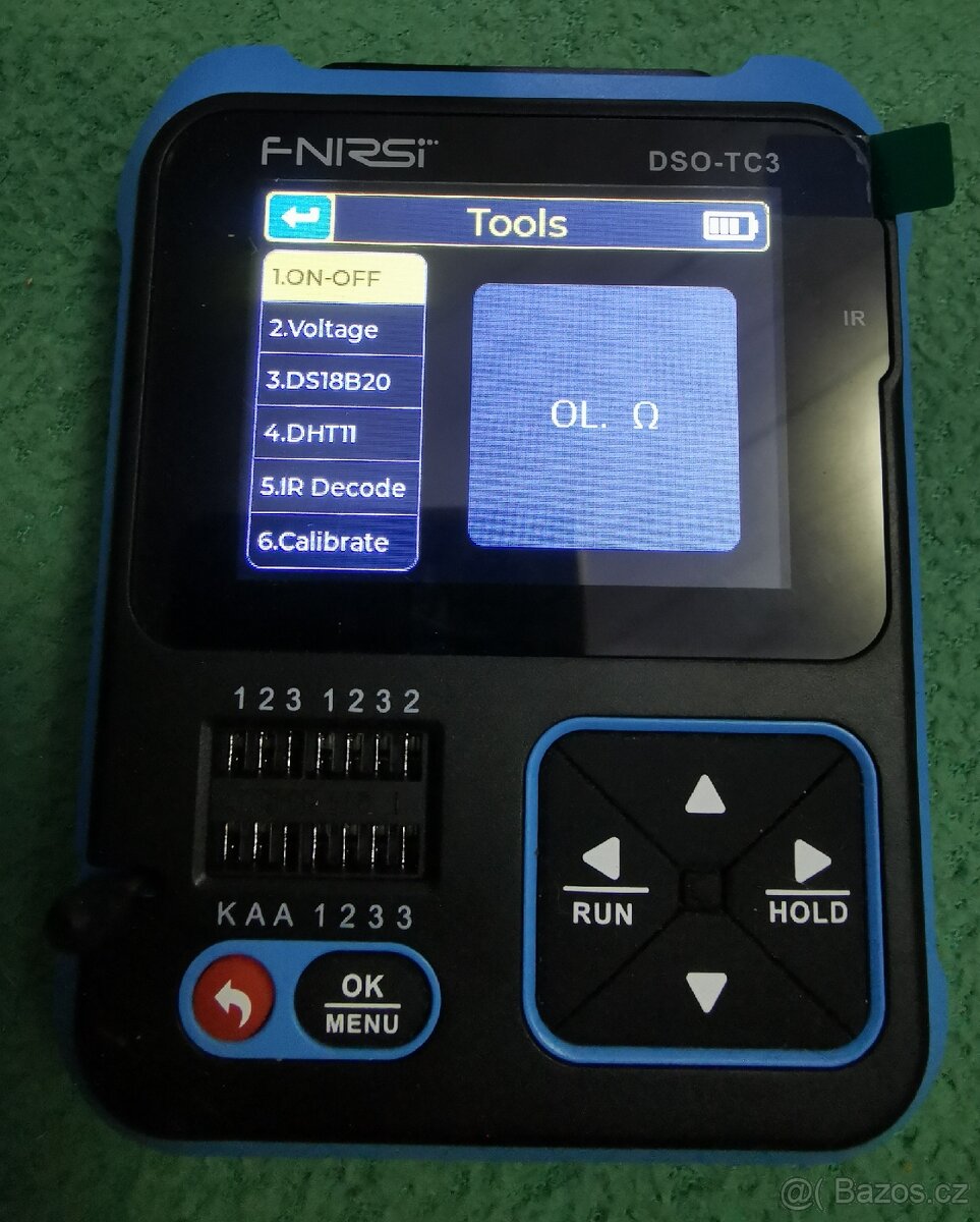 3-in-1 osciloskop, tester, generator - 14