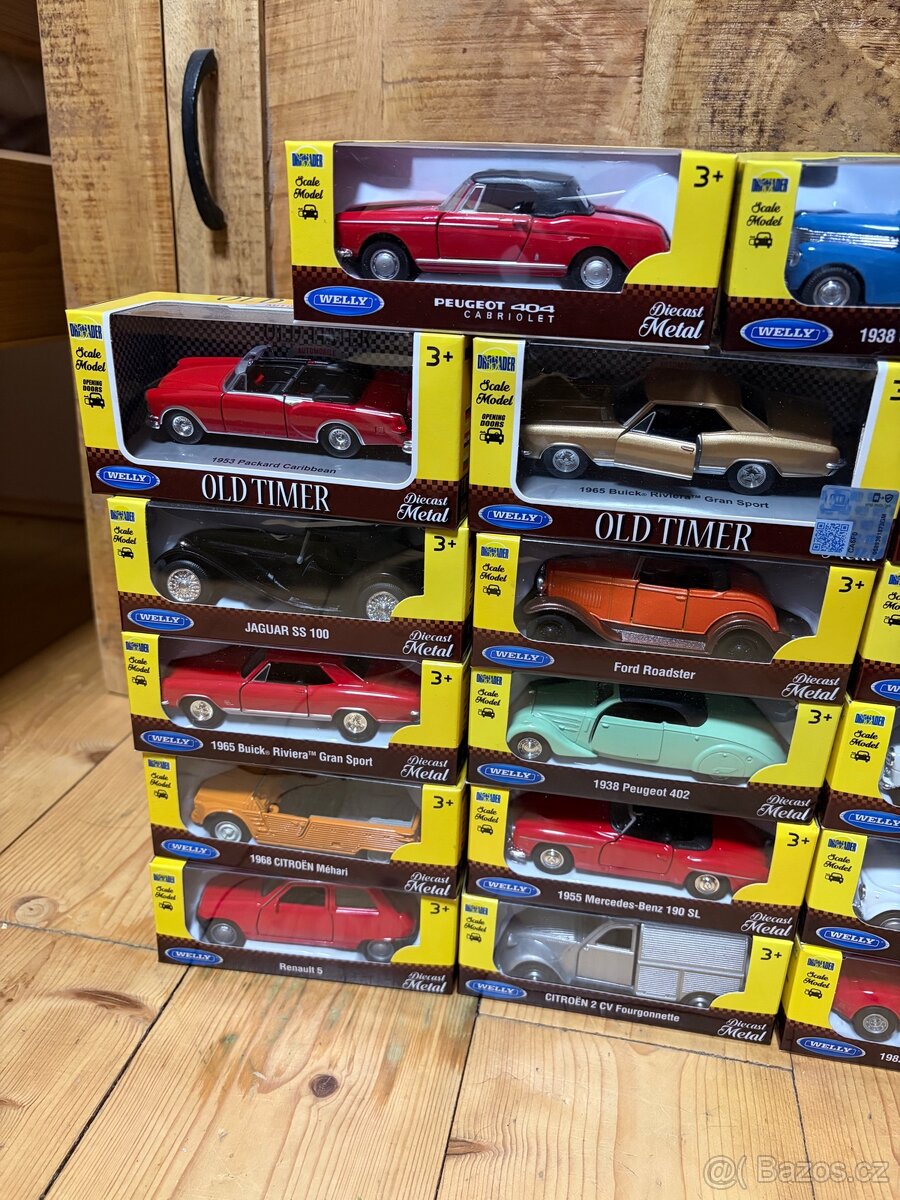 Modely aut welly 66 kusů - 14