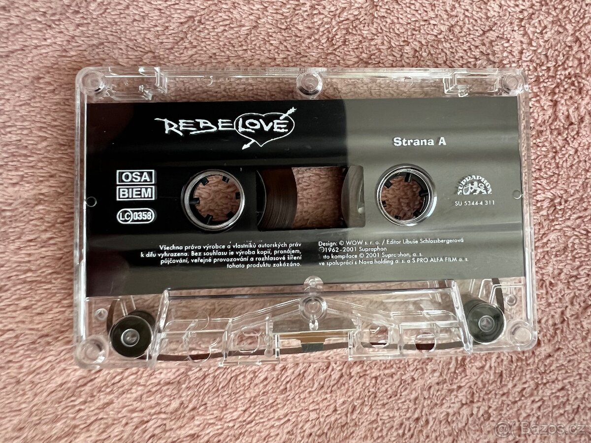 Rebelové - set - VHS, DVD, CD, MC - 14
