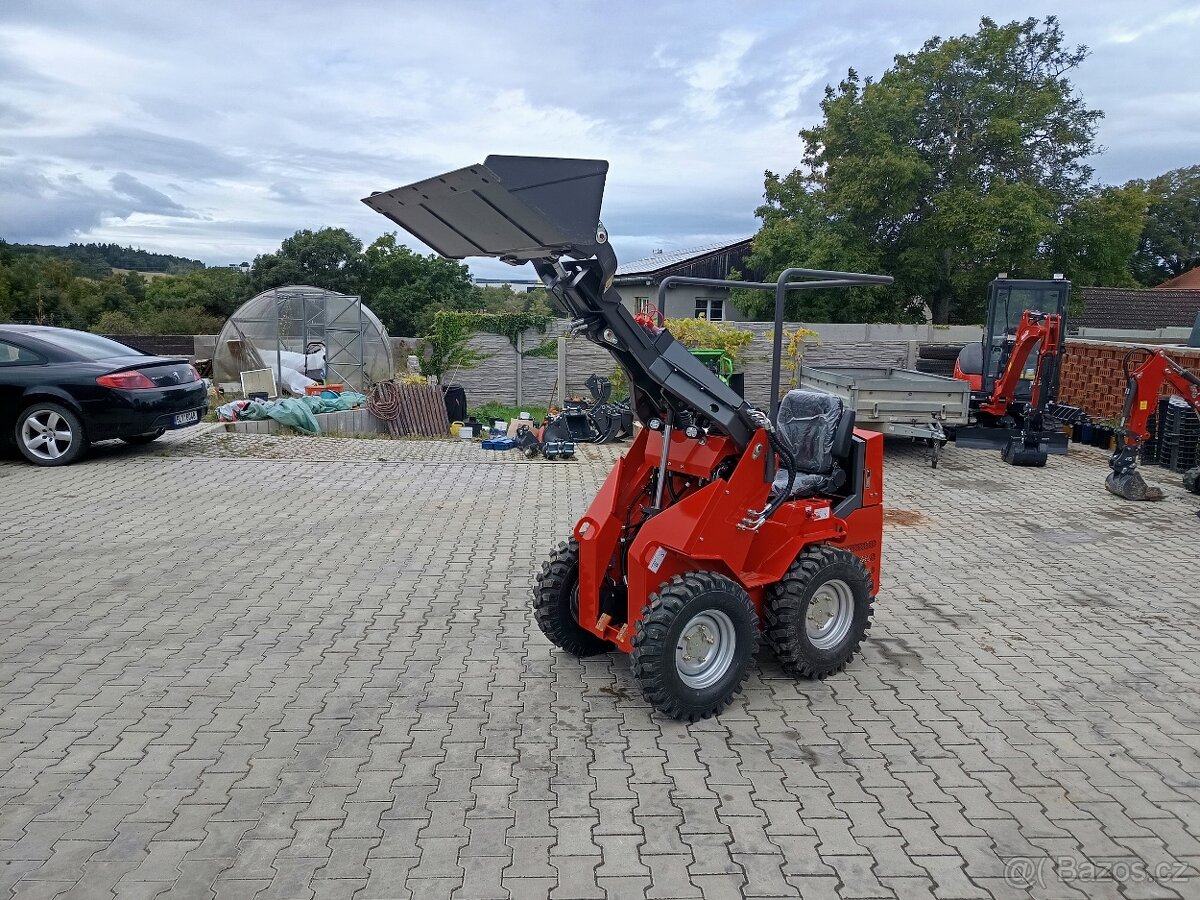 Kolový mininakladač Leite LT-H360Z - 14