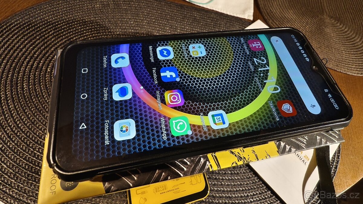mobilní telefon UleFone Armor 21 Black, 256 GB - 14