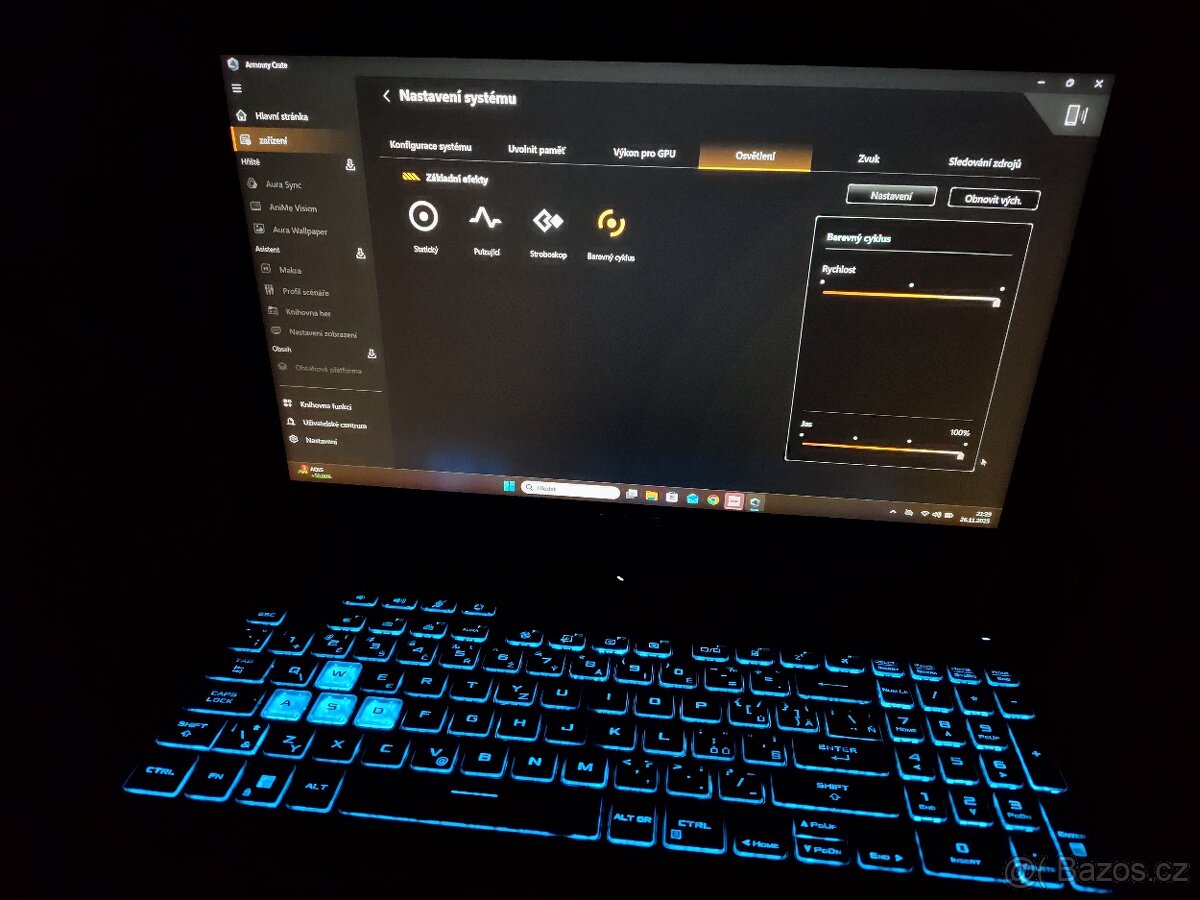 TuF-F15,i5-12gen.,RTX-95w-Mux-Switch,Záruka. - 14
