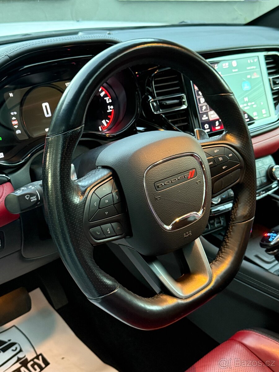 Dodge Durango R/T 5.7 V8 HEMI—2021–4x4—69.000km—červená kůže - 14