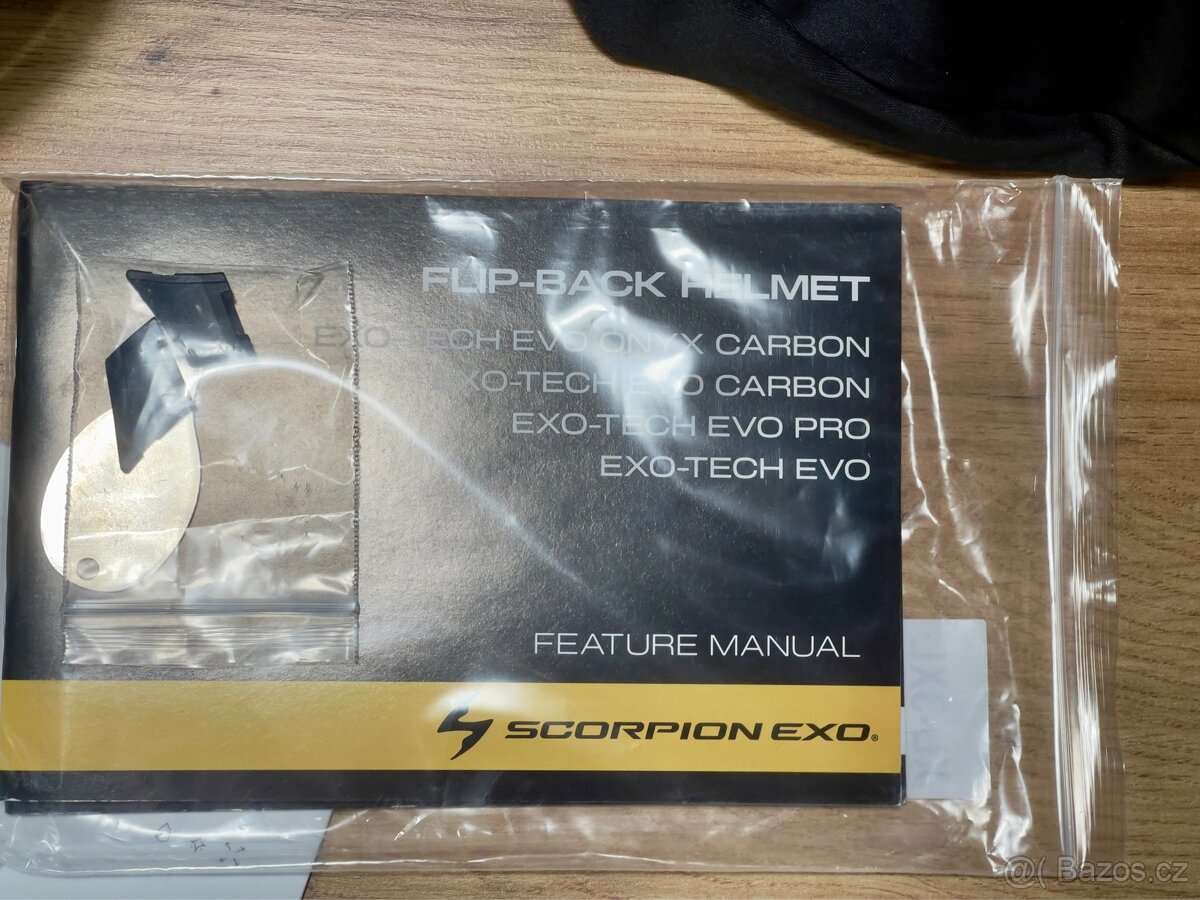 Přilba překlopná Scorpion EXO-Tech EVO Carbon XL + kom - 14
