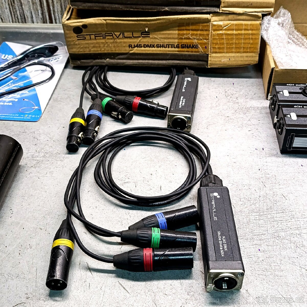 Různé věci pro osvětlovače a zvukaře - 14