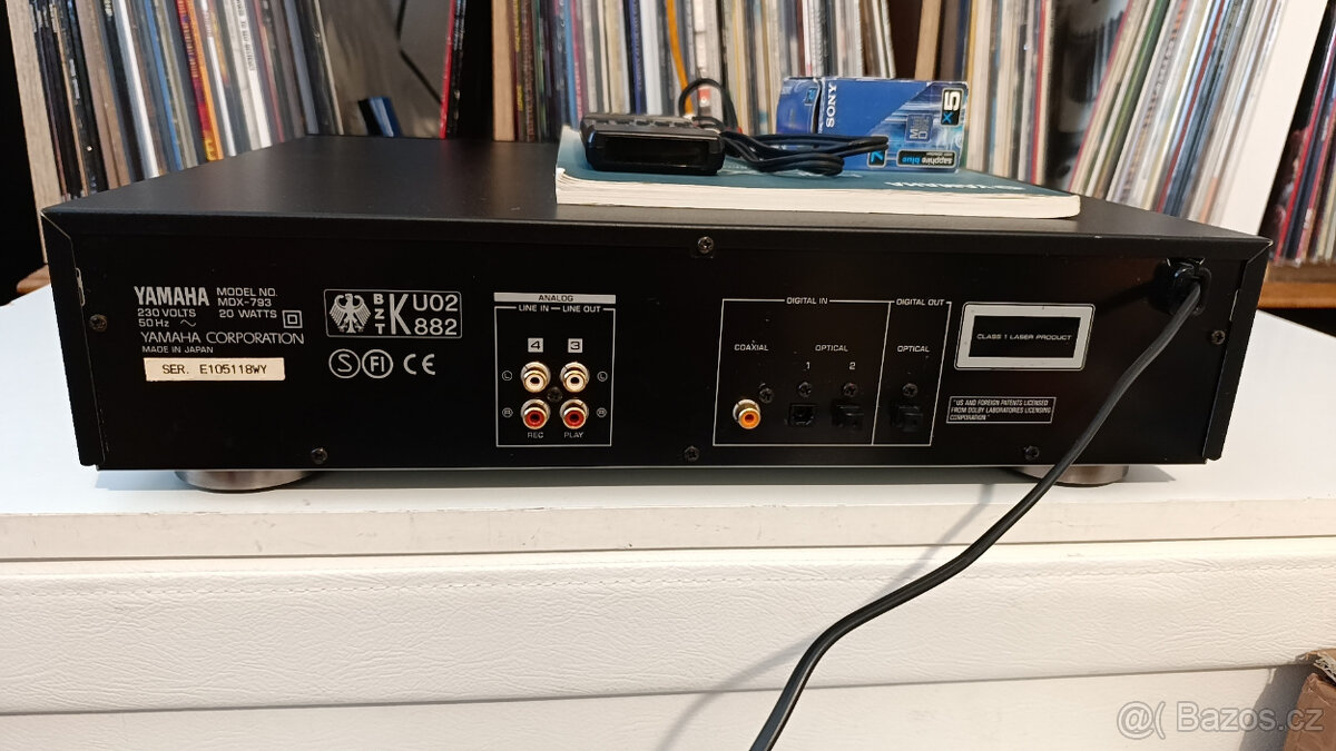 YAMAHA MDX-793 Minidisc Recorder + Příslušenství - 14