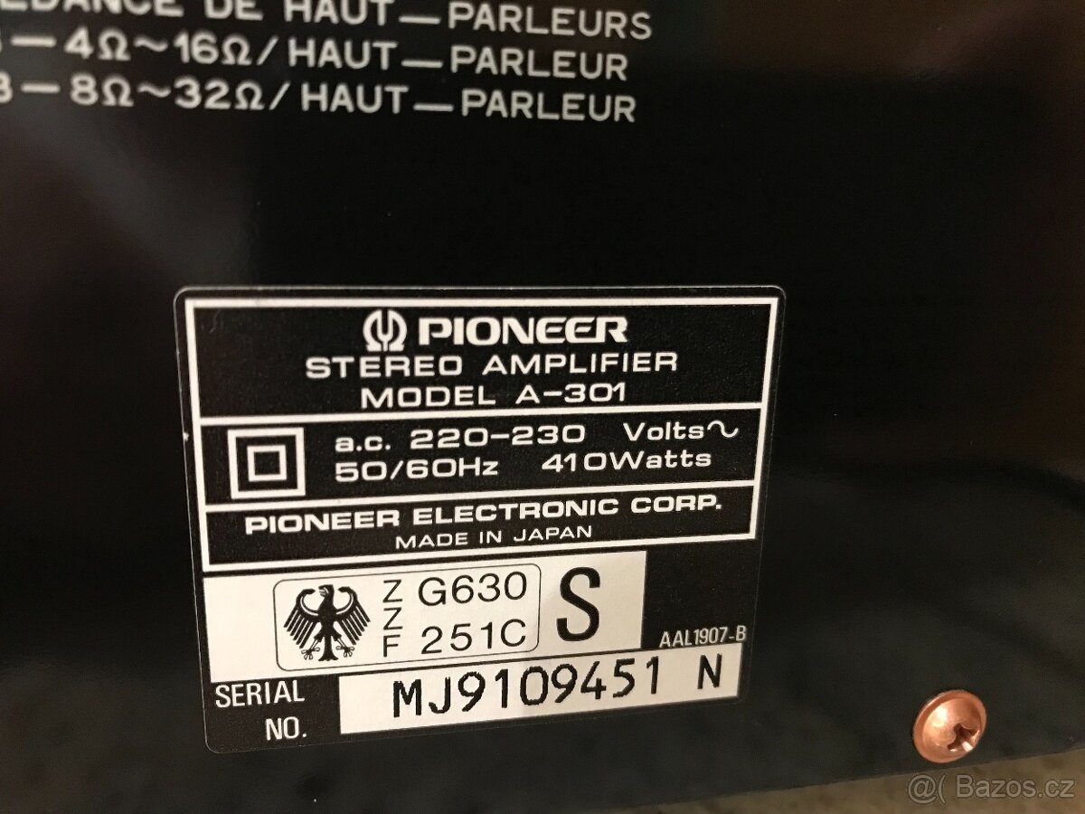 Pioneer A-301 Top stav-jako nový - 14