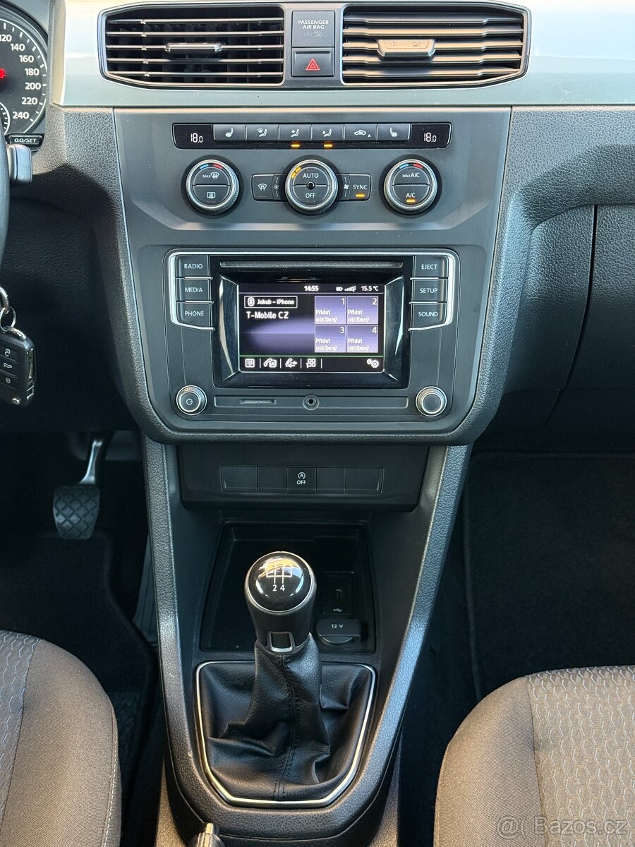 VW Caddy Life 2.0TDi - najeto 162tis - rok 2016 - ACC - 14