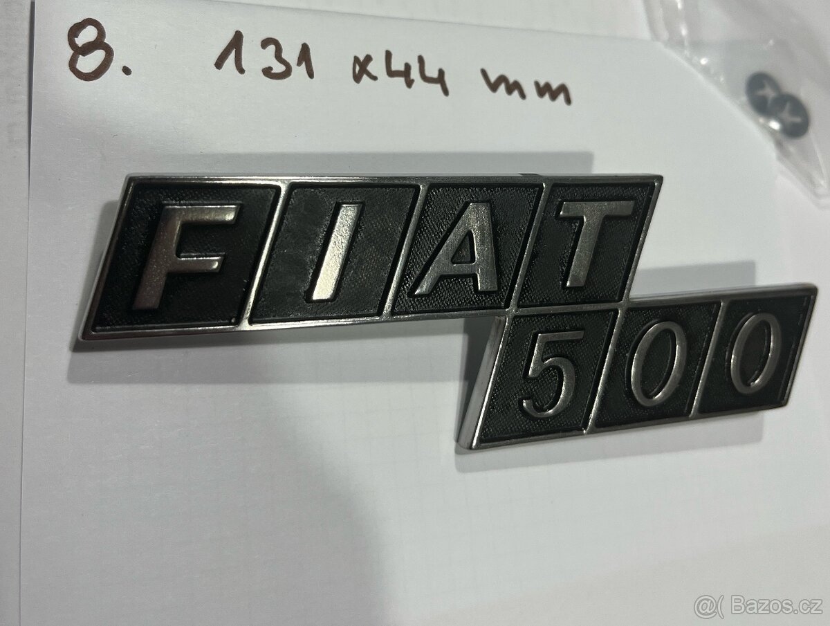 Fiat Abarth štítky - 14