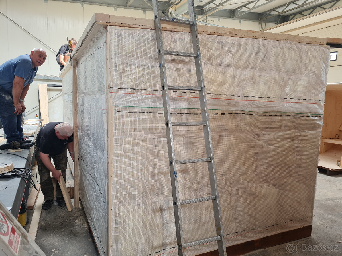 Venkovní finská panoramatická sauna - 14