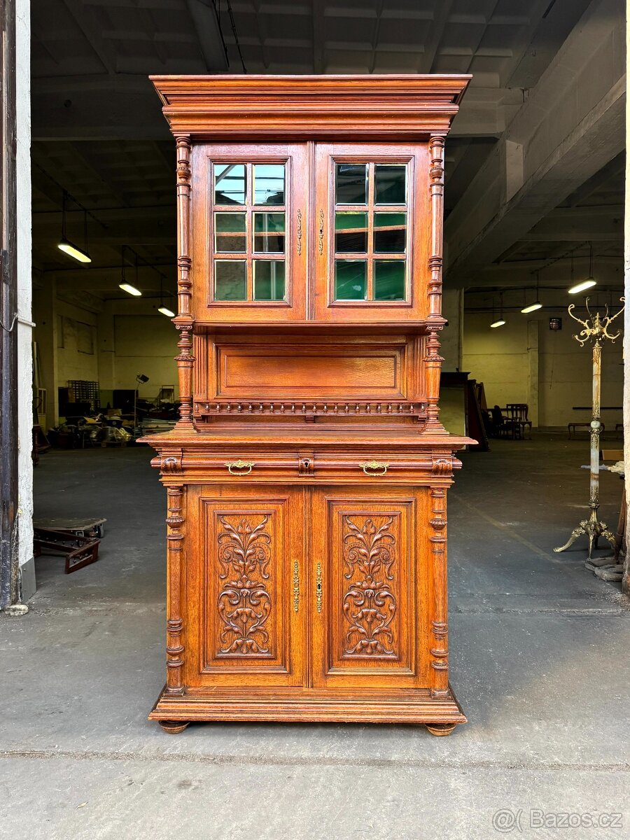 Starožitný příborník / kredenc (132019) - 14