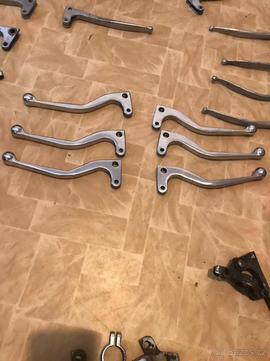 Rukojeť plynů řidítka páčka spojky brzdy lanko - 14