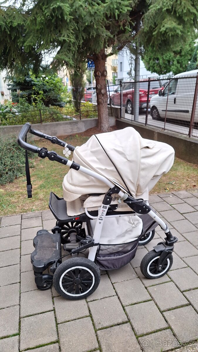 Dětský kočárek - korbička a sporťák s adapterem na "vajíčko - 14