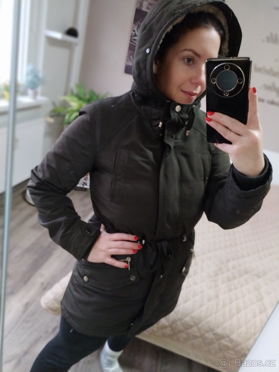 Dámský kabátek M 38 podzimní zimní jarní - 14