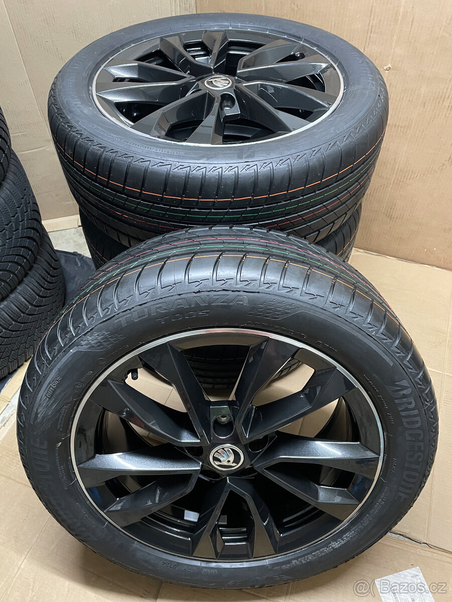 ŠKODA KAROQ 4x4 NOVÁ R18 PROCYON letní BRIDGESTONE DOT3724 - 14