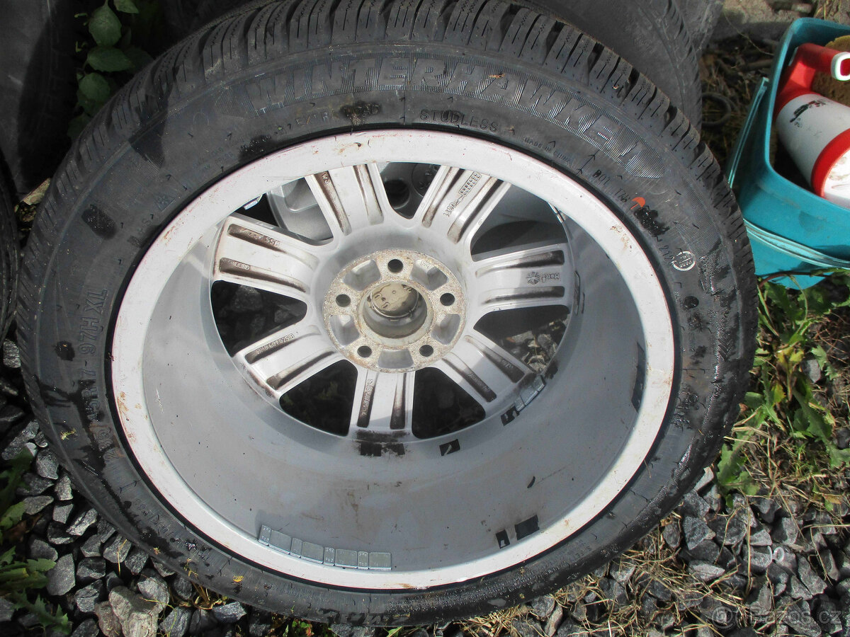 AUDI ALU kola 7,5x17ET45 s pneu 235/45 R17 97H XL - 14