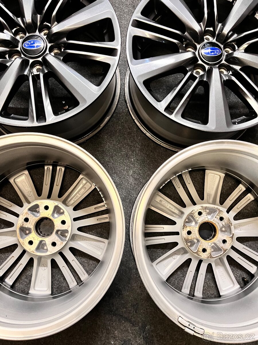 R17 Subaru WRX originál Alu disky 5x114,3 - 14