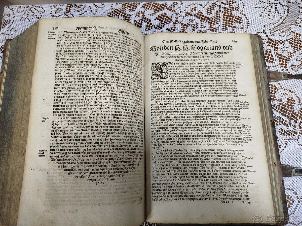 419 ROČNÁ KNIHA--autor--Laurentius Surius--rok vydania 1606- - 14