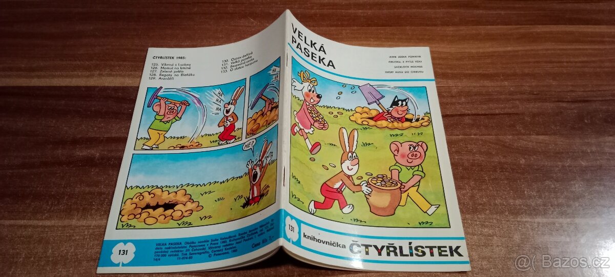 Čtyřlístek č. 126 - 133. Ročník 1985. - 14