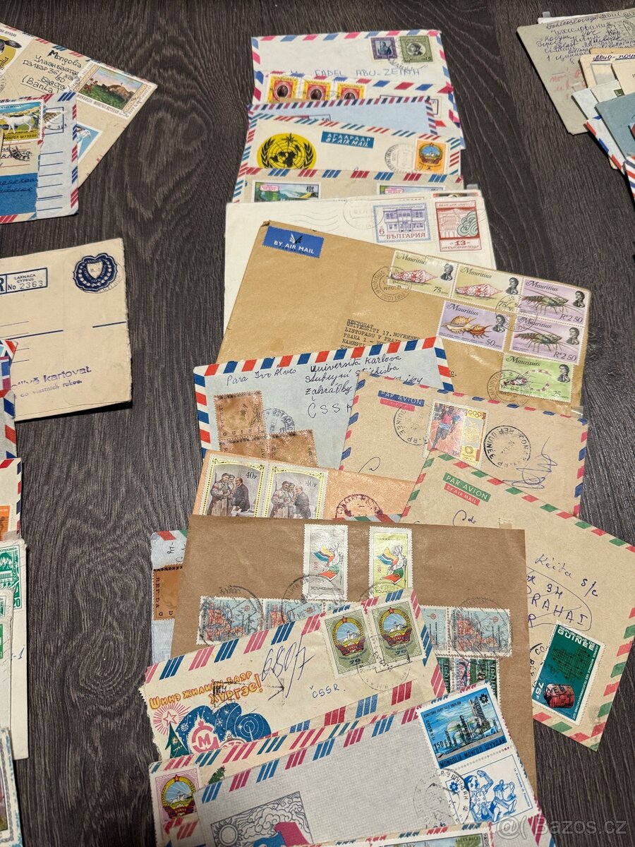 Sbírka známek, poštovní známky - přes 560 kusů celistvostí - 14