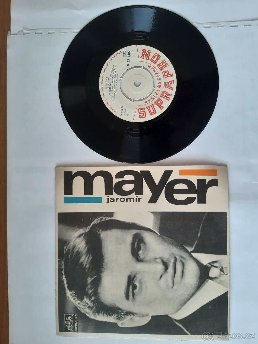 Prodám 35 ks vinylových singlů SP - 14