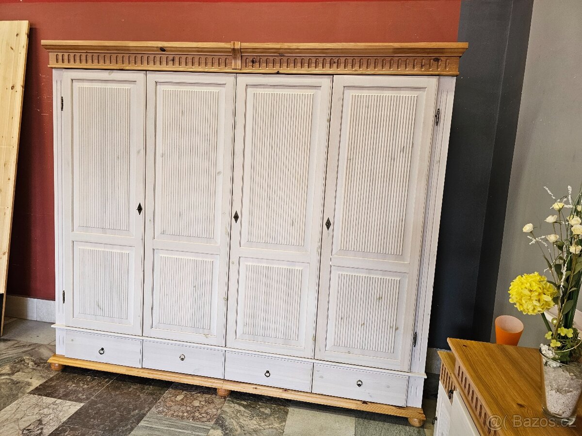 Ložnice postel s úložným prostorem Celodřevená - 14