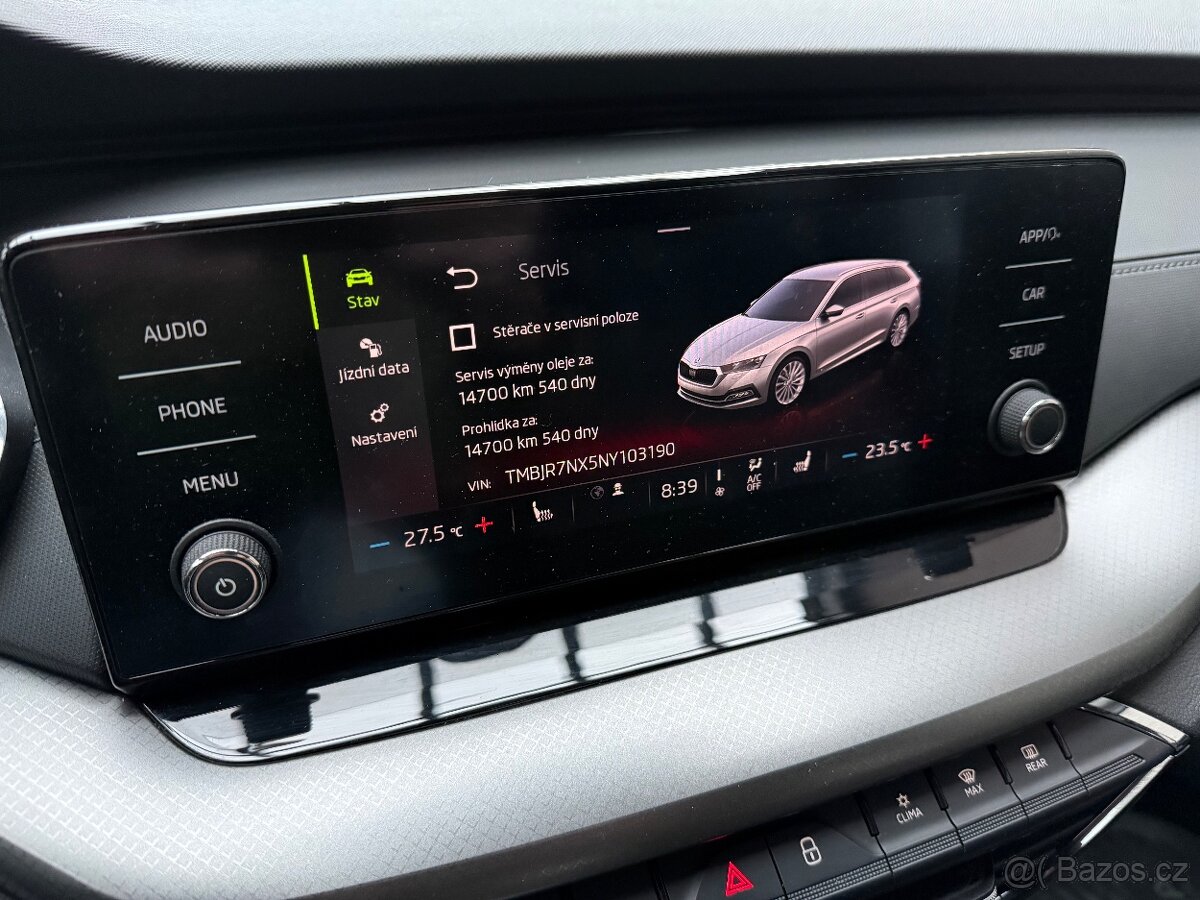 Škoda Octavia IV(2022) 1.5 TSi 110kW/69.000KM/CZ/DPH - 14