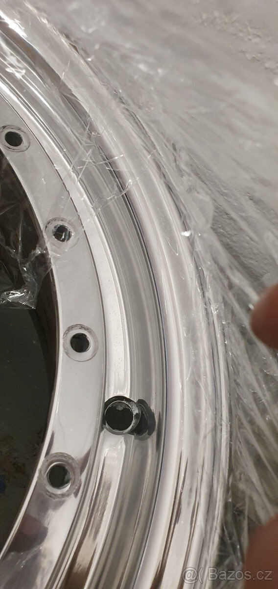 Custom 2dílná alu 4x100 R15 7J - 14