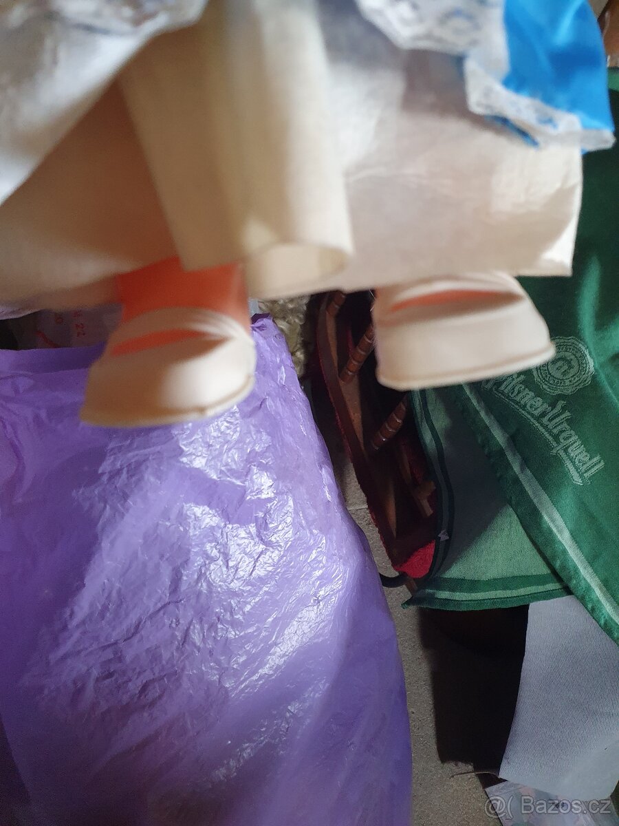 Panenky s porcelánovou hlavou kočárky - 14