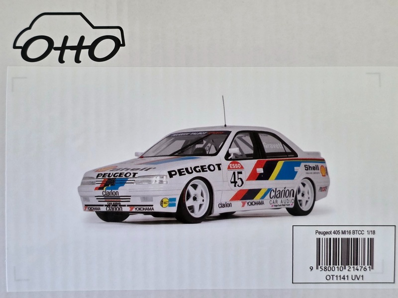Peugeot 405 MI16 BTCC 1992 1:18 OttoMobile - 14