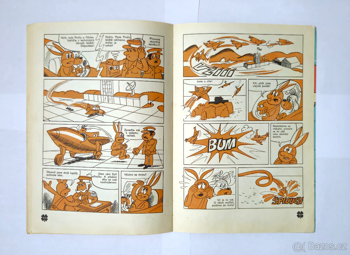 Čtyřlístek č.7 - Velké dobrodružství - Original 1970 - 14