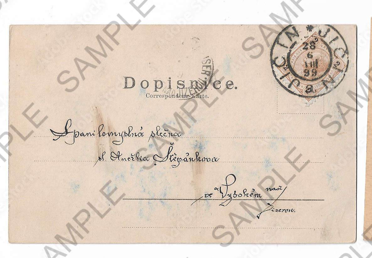 staré pohlednice Čechy - 14