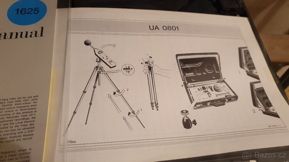 Bruel Kjaer měřící technika a tiskárna - 14