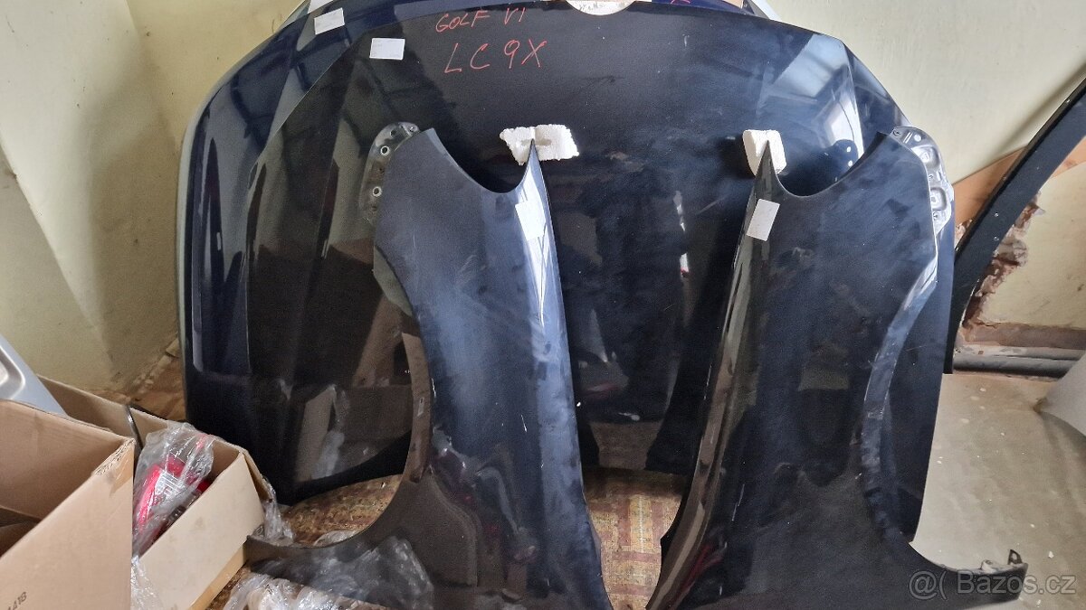 VW Golf VI. HB krátký - úplně nový orig nárazník v original - 14