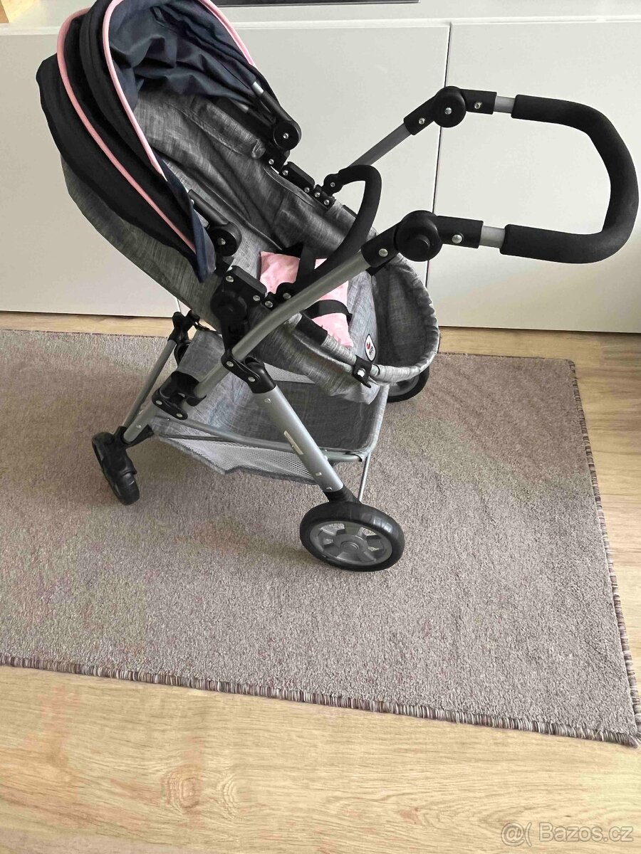 Kočárek na panenku zn. Chic - téměř nový - 14