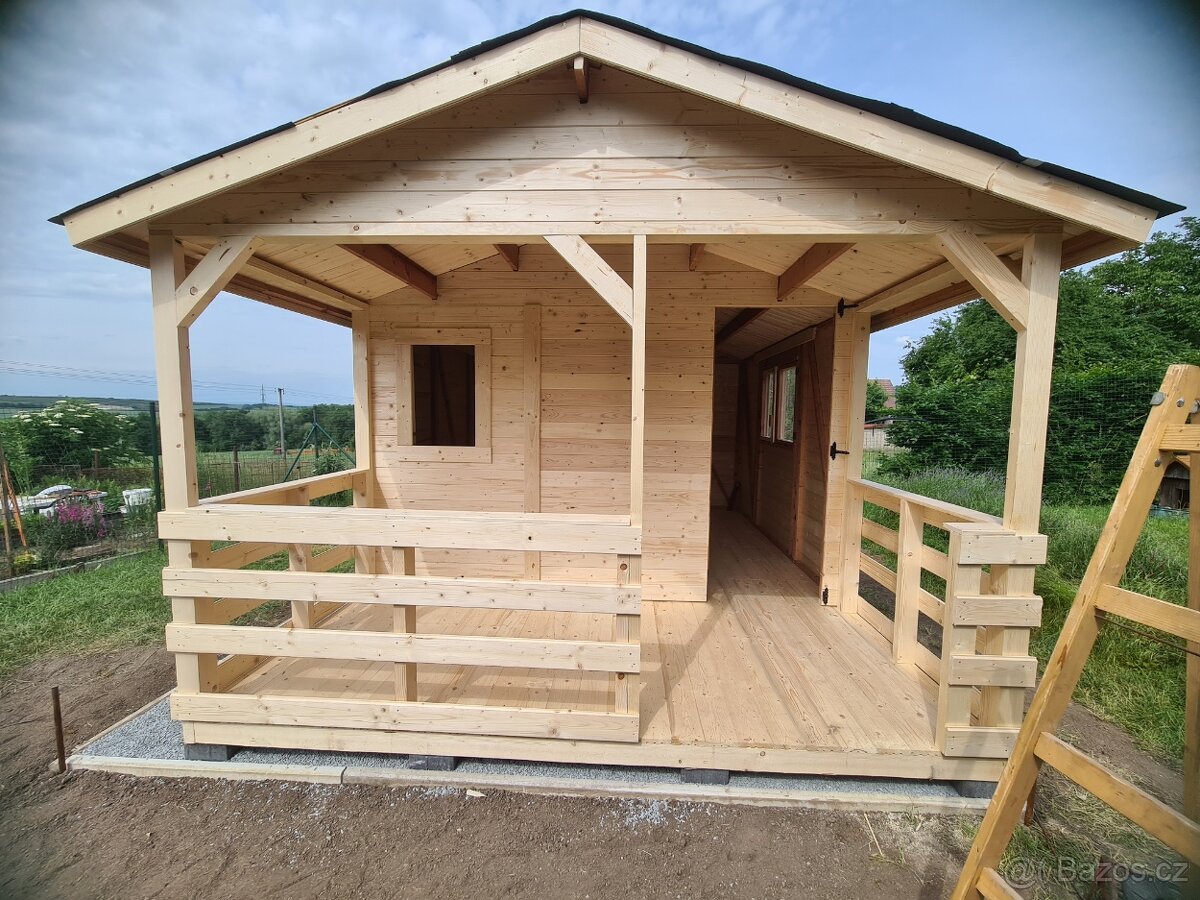 Záhradní dřevěna chatka - 14
