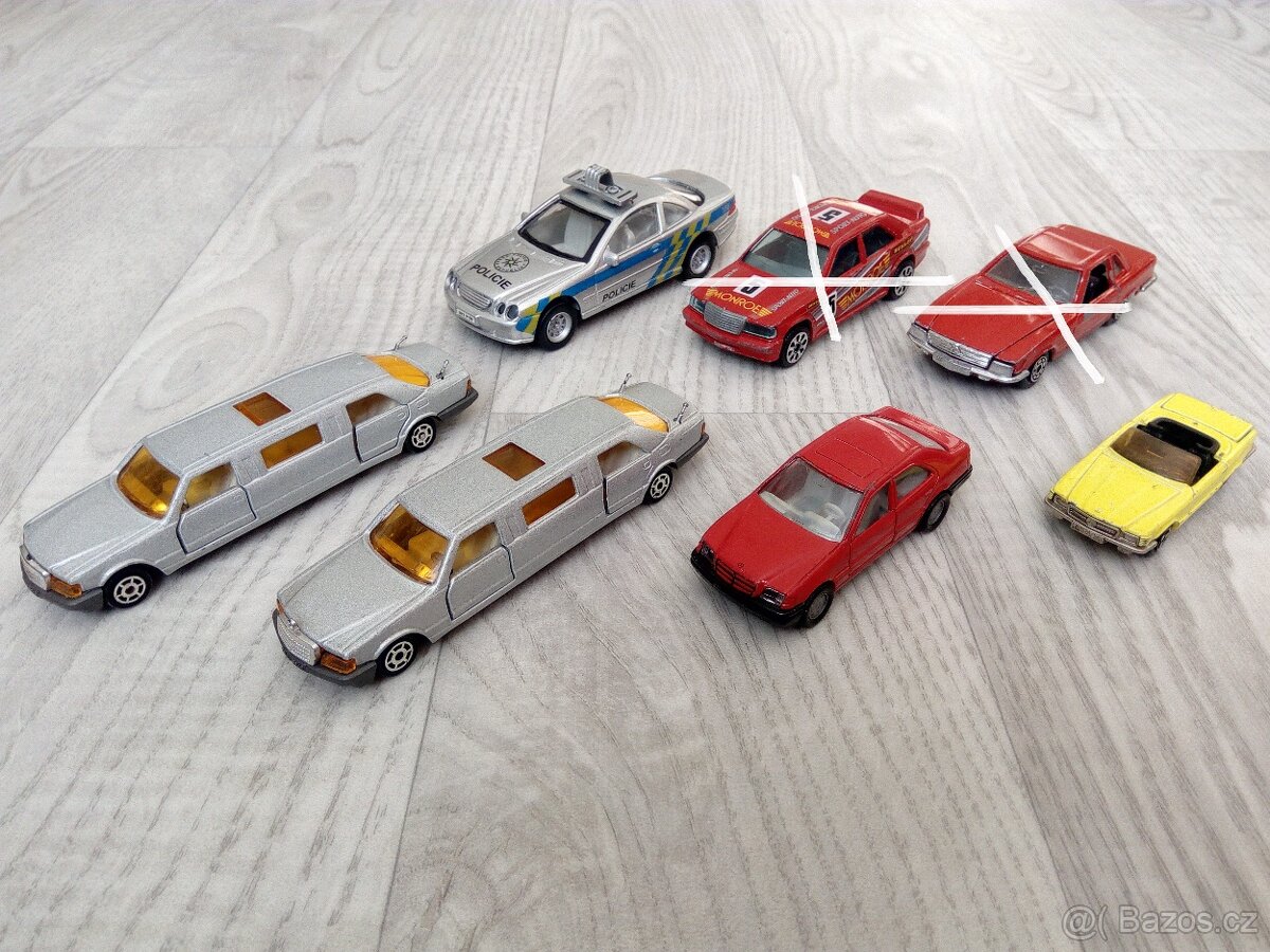 autíčka - modely Mercedes - 14